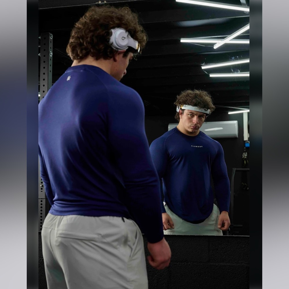 Youngla 823 NEW GEN COMPRESSION LONGSLEEVE beacon blue